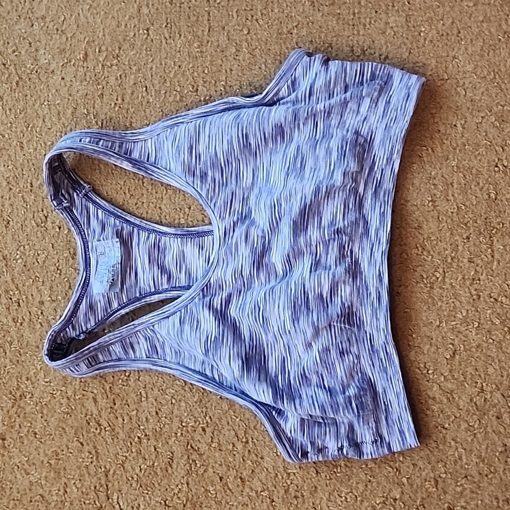 Athleta Women's Size Small Sports Bra Heather Gray